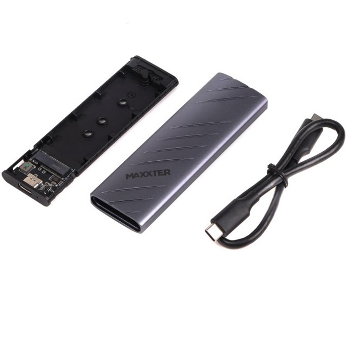 Внешний карман MAXXTER M.2 USB 3.1 (EHDE-2280D-01) Тип внешние карманы для HDD / SSD