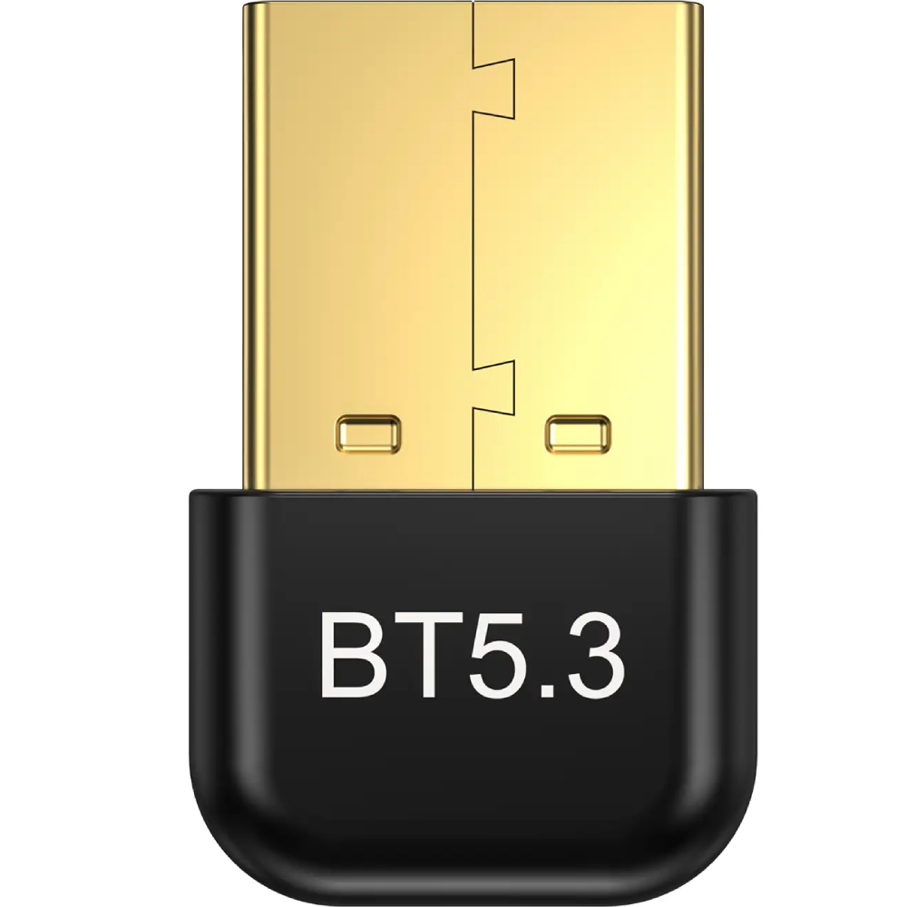 Bluetooth-адаптер GRAND-X 5.3 Black (BT53G) Матеріал пластик