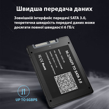 Адаптер DYNAMODE S103-1N M.2 (NGFF) SSD to SATA у відсік 2.5" SATA