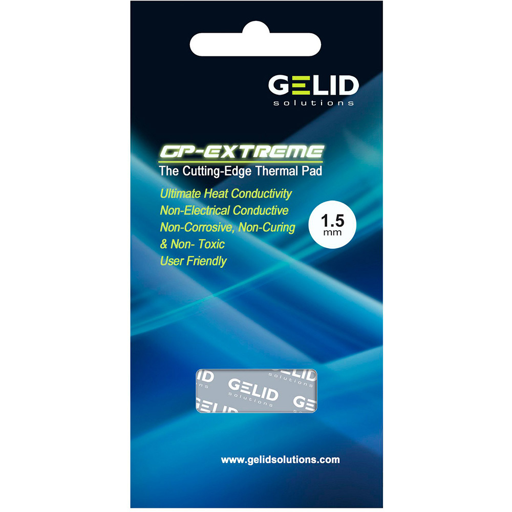 Термопрокладання Gelid GP-Extreme Thermal Pad 80x40x1.5мм (TP-GP01-C) Тип термопрокладки