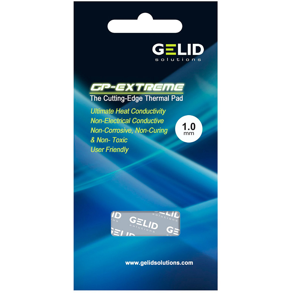 Термопрокладання Gelid GP-Extreme Thermal Pad 80x40x1.0мм (TP-GP01-B) Тип термопрокладки