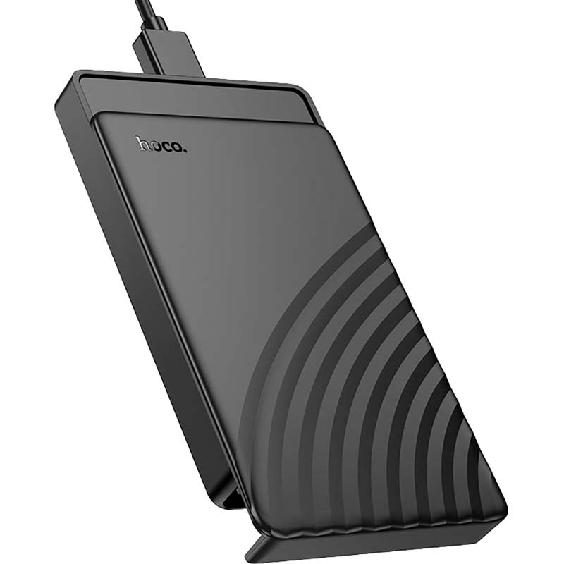 Внешний карман HOCO HB46 Black (6942007628266) Тип внешние карманы для HDD / SSD