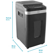Шредер HP Pro Shred Auto 400MC Black (2823)