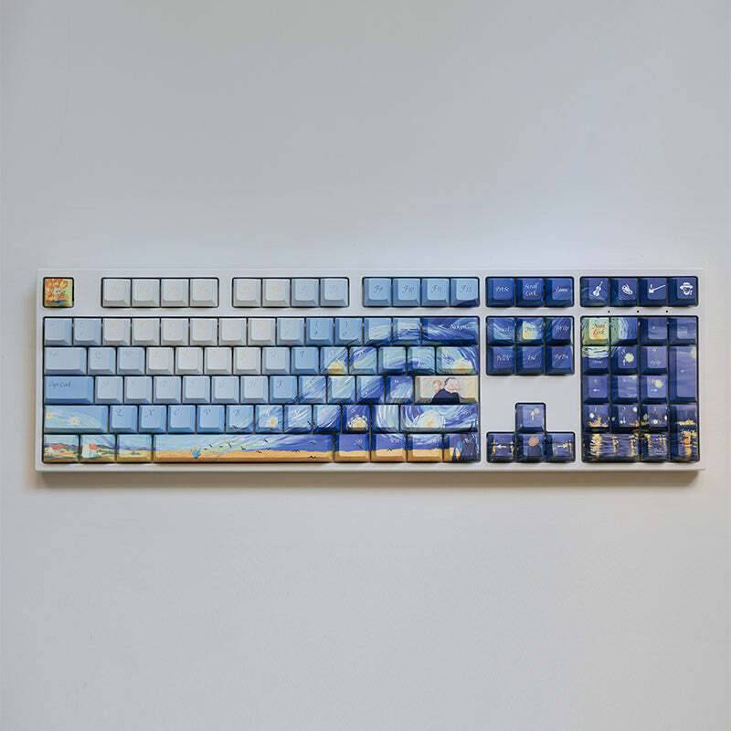 Замовити Набір кейкапів VARMILO Van Gogh Cherry Profile Keycap Set 130 шт (130K-110FA-R-V)