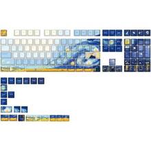 Набір кейкапів VARMILO Van Gogh Cherry Profile Keycap Set 130 шт (130K-110FA-R-V)