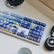 Набір кейкапів VARMILO Van Gogh Cherry Profile Keycap Set 130 шт (130K-110FA-R-V)