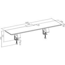 Подставка для монитора OFFICEPRO MR147B Black