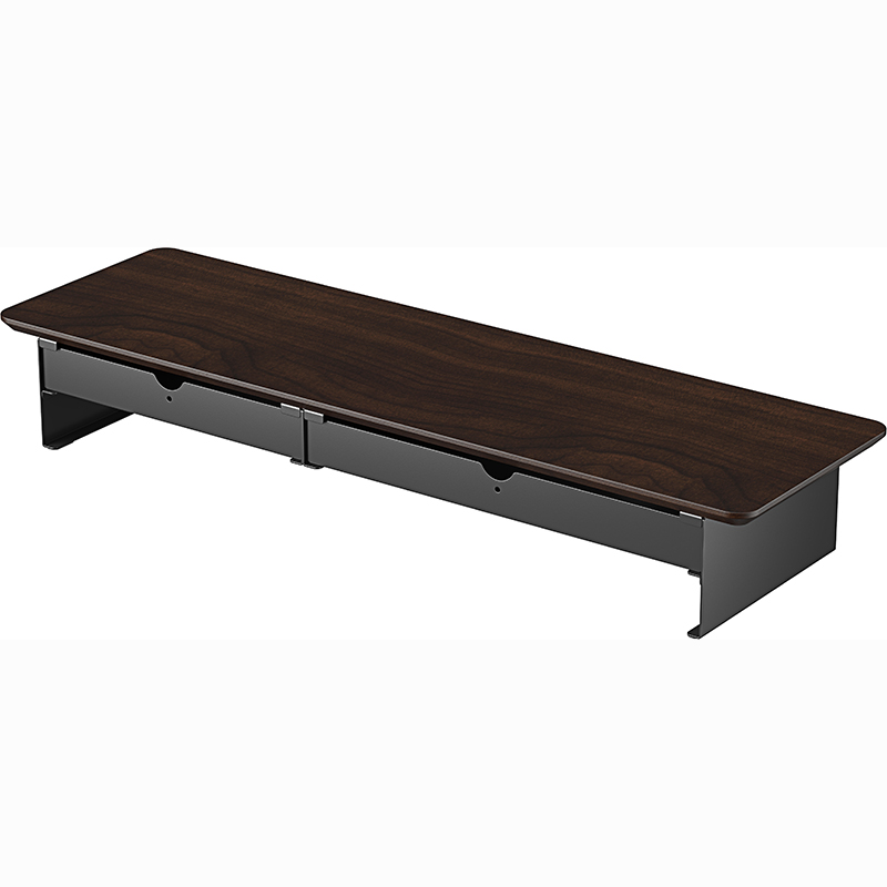 Зовнішній вигляд Підставка для монітора OFFICEPRO Dark Wood/Black (MR145DW)