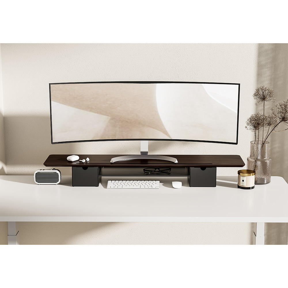 В Україні Підставка для монітора OFFICEPRO Dark Wood/Black (MR177DW)