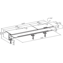 Підставка для монітора OFFICEPRO Wood Black (MR260B)