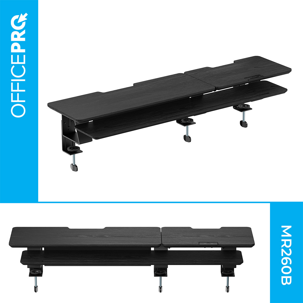 Підставка для монітора OFFICEPRO Wood Black (MR260B) Тип підставки для моніторів 