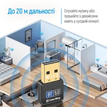 Bluetooth-адаптер COLORWAY CW-AD-BT50