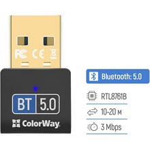 Bluetooth-адаптер COLORWAY CW-AD-BT50