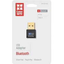 Bluetooth-адаптер COLORWAY CW-AD-BT50