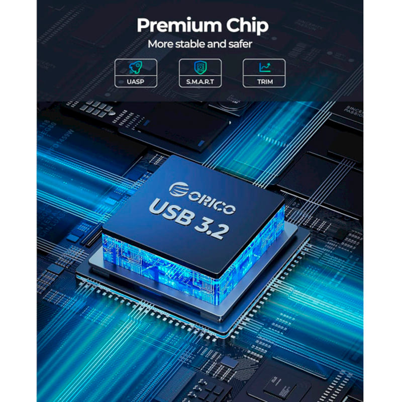 Внешний карман ORICO HDD DD25-C3-GY Фото Внешний карман ORICO HDD DD25-C3-GY