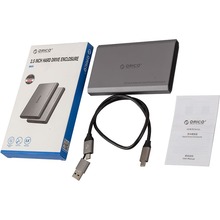 Внешний карман ORICO HDD DD25-C3-GY Внешний карман ORICO HDD DD25-C3-GY