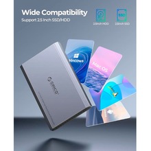 Внешний карман ORICO HDD DD25-C3-GY Внешний карман ORICO HDD DD25-C3-GY