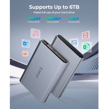 Внешний карман ORICO HDD DD25-C3-GY Внешний карман ORICO HDD DD25-C3-GY