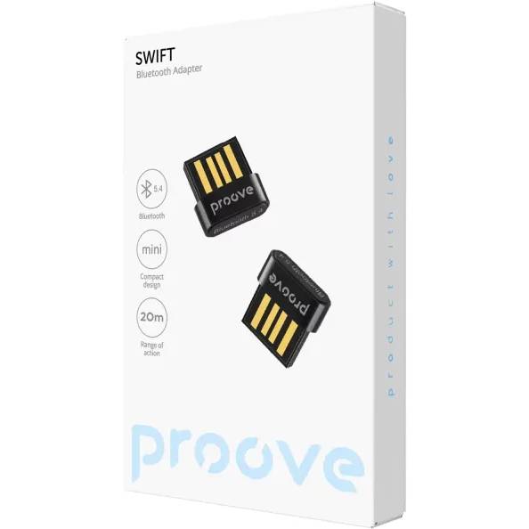 Bluetooth-адаптер PROOVE Swift Bluetooth 5.4 Black (HBCP54001001) Bluetooth-адаптер PROOVE Swift Bluetooth 5.4 Black (HBCP54001001) Тип Bluetooth-адаптеры
