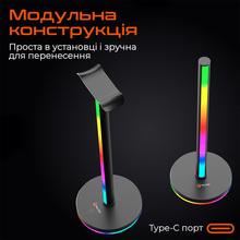 Подставка для наушников MEETION MT-BK300-A Вlack