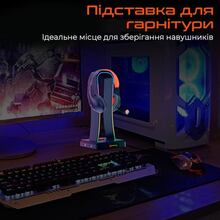 Підставка для навушників MEETION MT-U002-A Black Підставка для навушників MEETION MT-U002-A Black