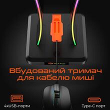 Підставка для навушників MEETION MT-U002-A Black Підставка для навушників MEETION MT-U002-A Black