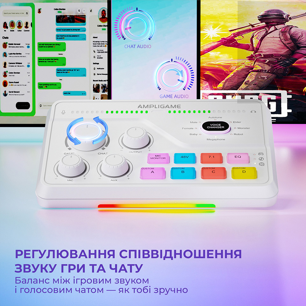 Покупка Мікшерний пульт FIFINE White (SC8W)