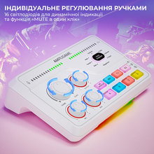 Мікшерний пульт FIFINE White (SC8W)