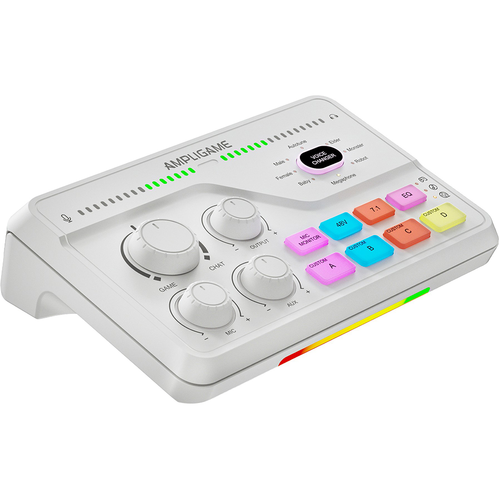 Мікшерний пульт FIFINE White (SC8W) Тип обладнання для стримерів