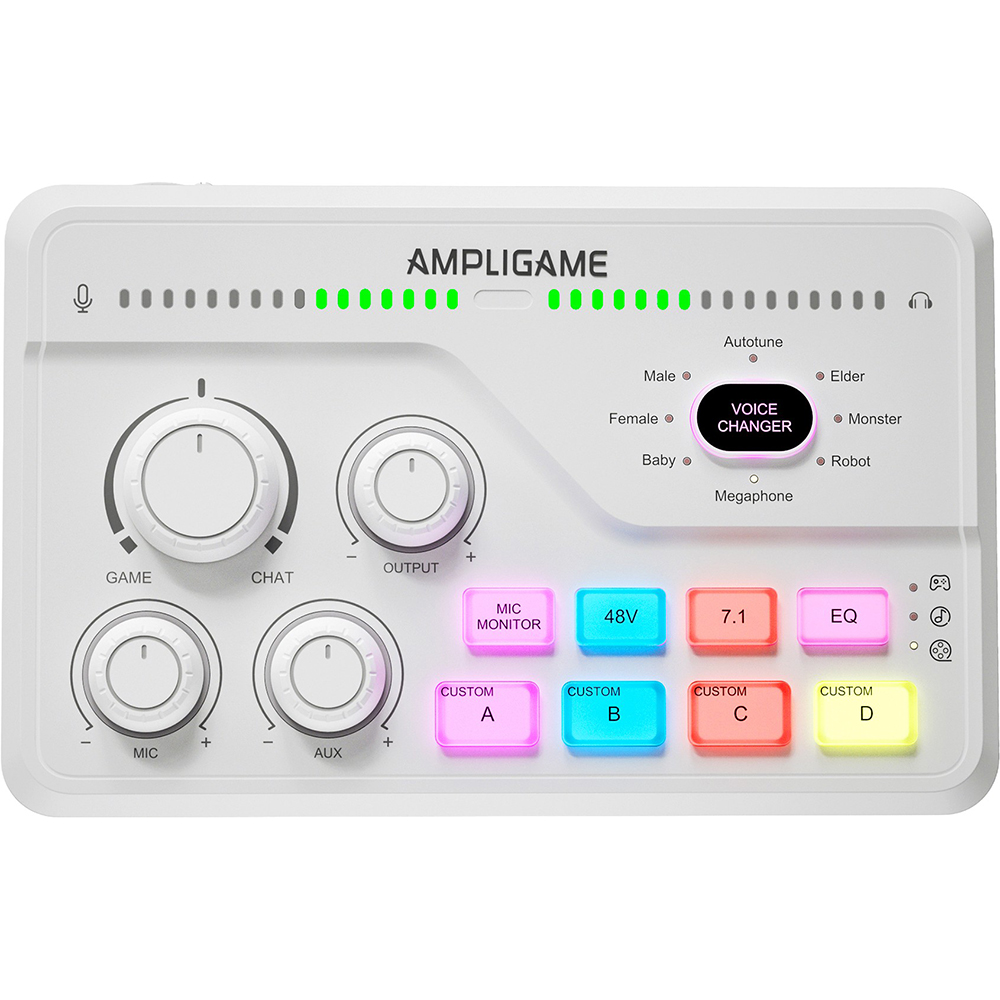 Мікшерний пульт FIFINE White (SC8W)