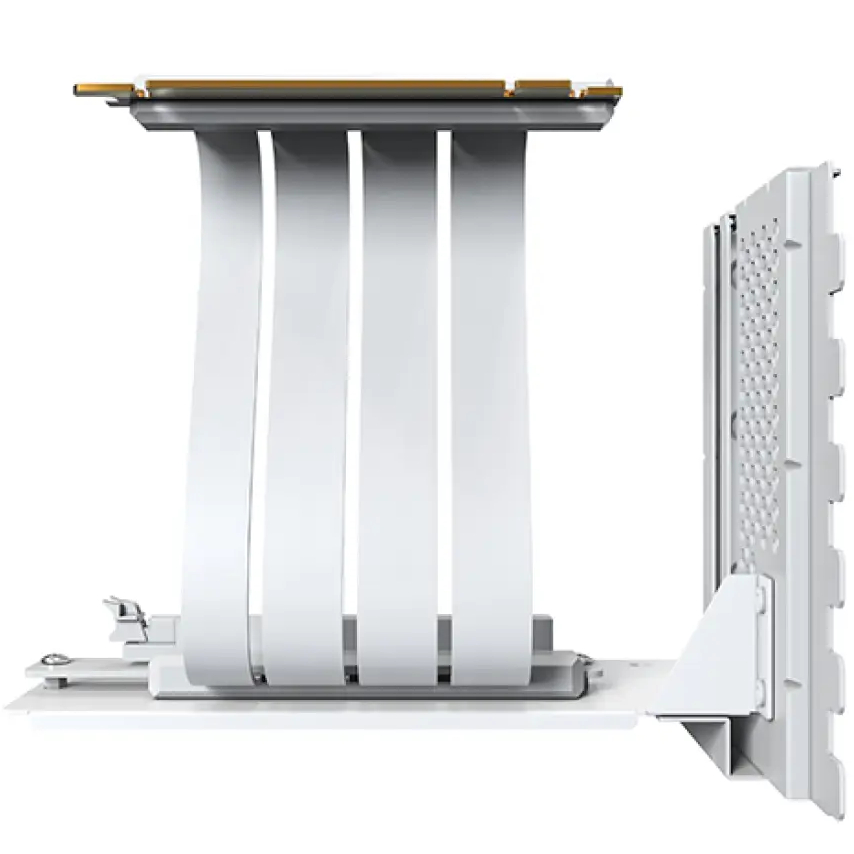 Монтажний комплект для відеокарти MONTECH VGM 2 (W) Основні характеристики Довжина кабелю: 244 мм; Модель кабелю-рейзера: PCIe 4.0х16; Корпус із 7 доступними слотами розширення без мостів; Підтримка графічного процесора: до 3 слотів PCIe