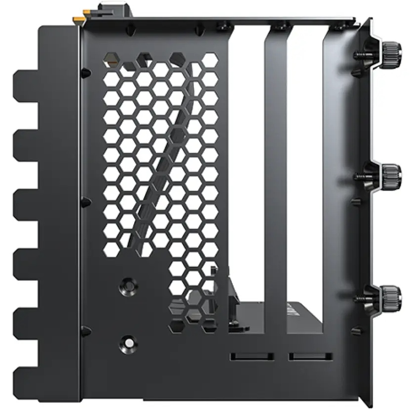 Монтажний комплект для відеокарти MONTECH VGM 2 (B) Комплектація сталевий кронштейн для відеокарти, м'який високошвидкісний кабель PCIE 4.0 200 мм, аксесуари