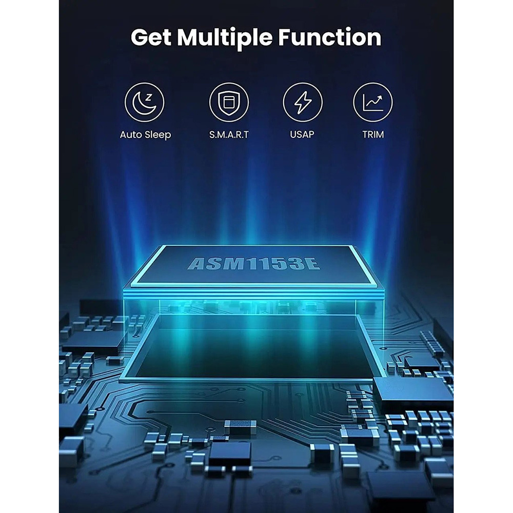 Внешний карман UGREEN CM237 Black (60353) Цвет черный