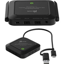 Удлинитель мультимедиа J5CREATE Black (JVW120-N)