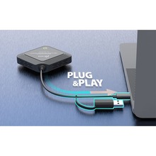 Удлинитель мультимедиа J5CREATE Black (JVW120-N)