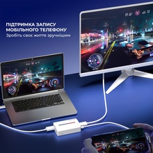 Пристрій захоплення відео FIFINE White (V3W)