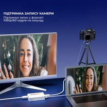 Пристрій захоплення відео FIFINE White (V3W)