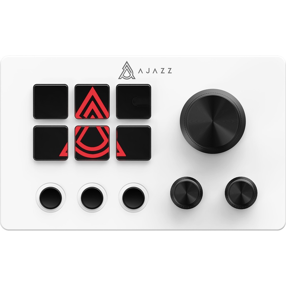Контролер для стриминга AJAZZ AKP03E USB White