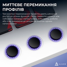 Контролер для стриминга AJAZZ AKP03E USB White