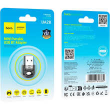 Bluetooth-адаптер HOCO UA28 BT Black (6942007618335)