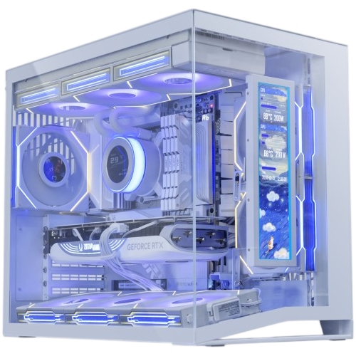 Фото Универсальный экран LIAN LI Universal Screen Mount 8.8" White (G89.SM088W.00)