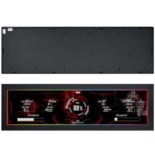 Универсальный экран LIAN LI Universal Screen Mount 8.8" Black (G89.SM088X.00) Материал металл