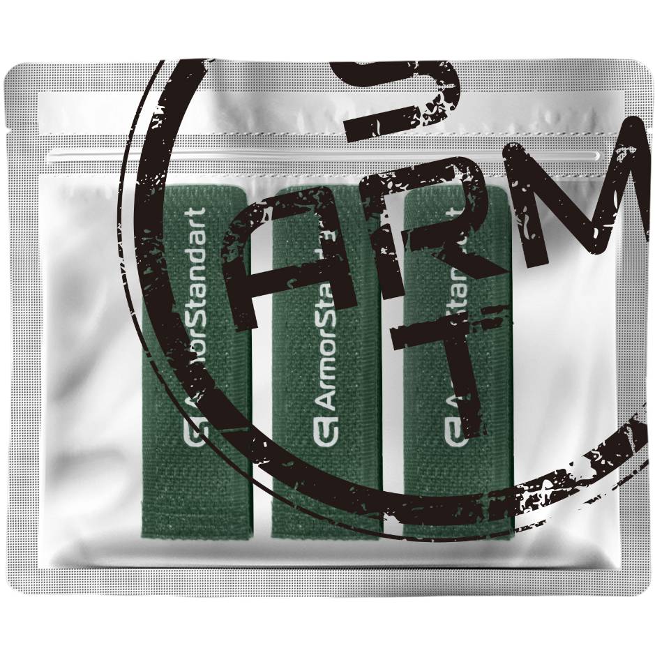 Набор органайзеров для кабеля ARMORSTANDART Stick Pack 3 шт. Forest Green (ARM89590)