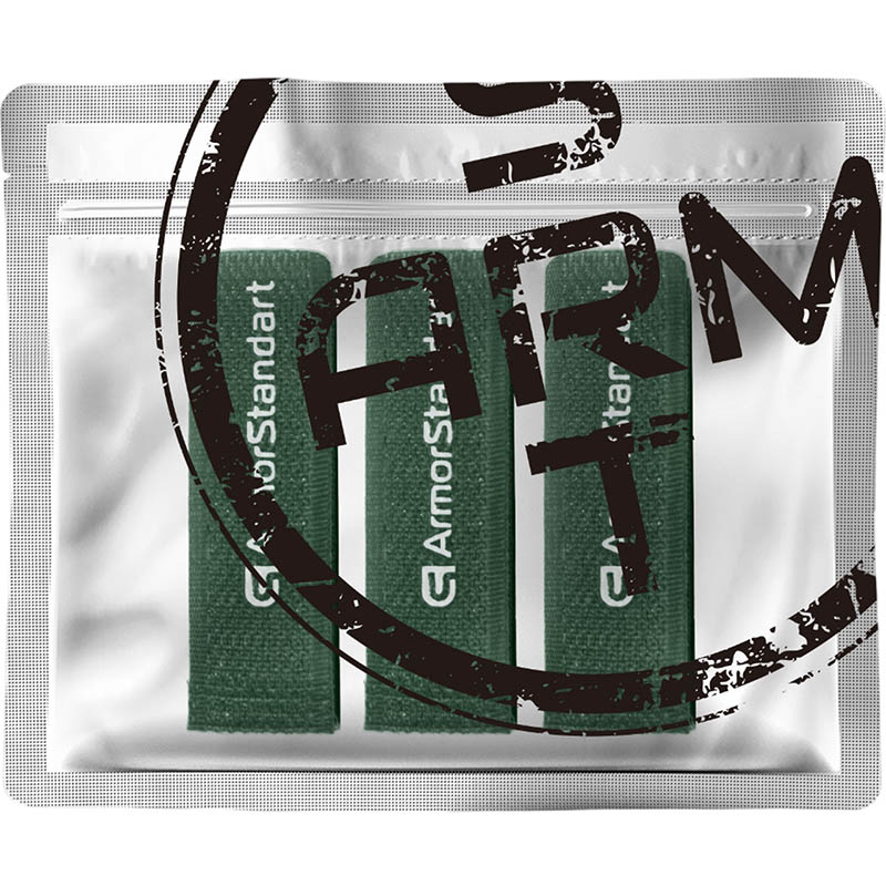 Набір органайзерів для кабелю ARMORSTANDART Stick Pack 3 шт. Pine Green (ARM89596)