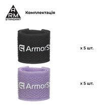 Набор органайзеров для кабеля ARMORSTANDART Stick Pack 10 шт. Sport (ARM89600)