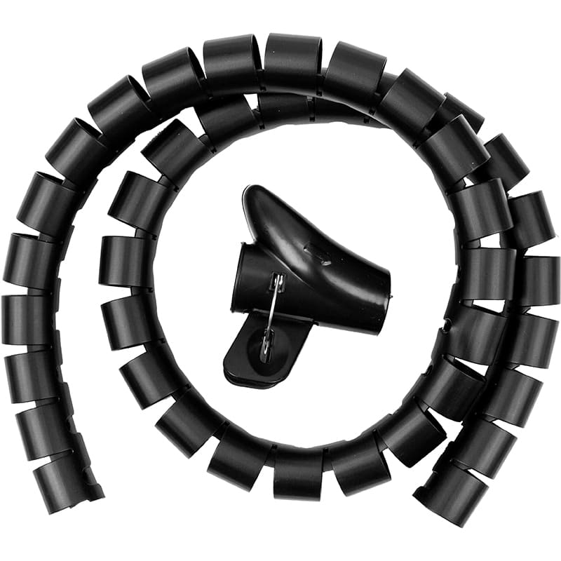 Кабельный органайзер HISMART 1 м Black (HS083243)