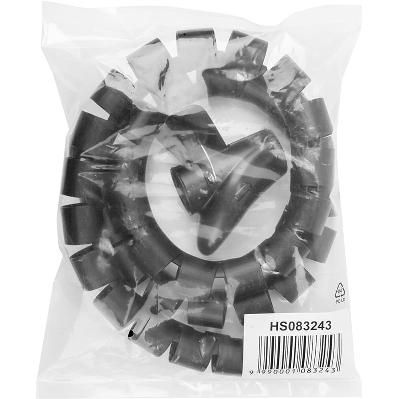 Кабельный органайзер HISMART 1 м Black (HS083243) Основные характеристики Диаметр: 30 мм; Длина: 1 м