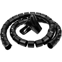 Кабельный органайзер HISMART 1 м Black (HS083243)