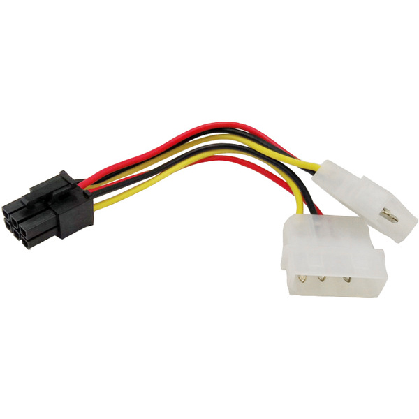 Переходник ATCOM 6pin to 2molex (Video power) (16185)