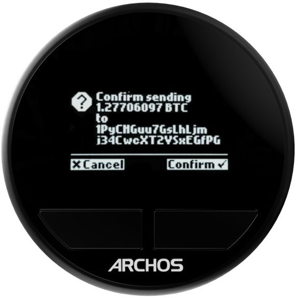 

Криптокошелек ARCHOS Safe-T Mini (503706), Safe-T Mini